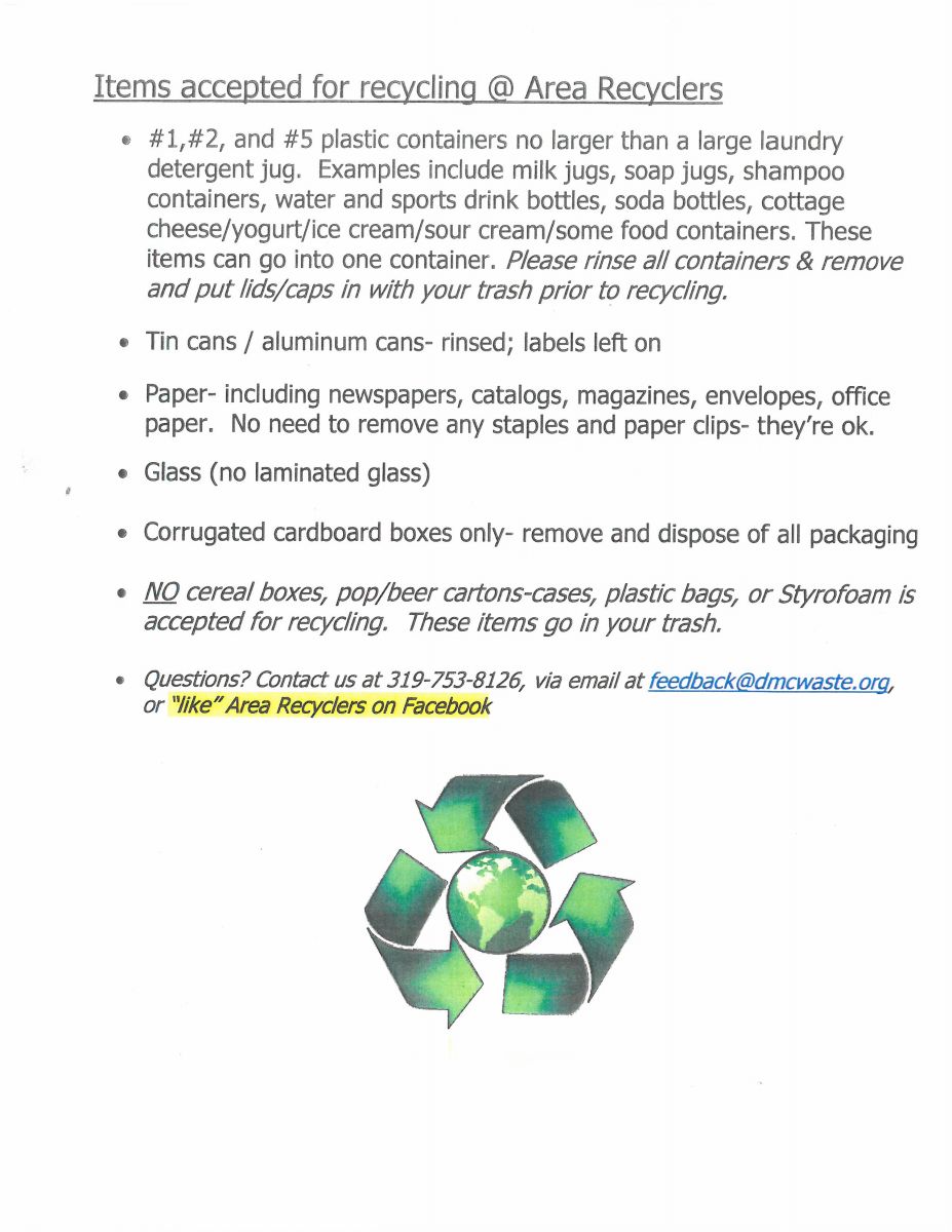 Recycling Guidelines